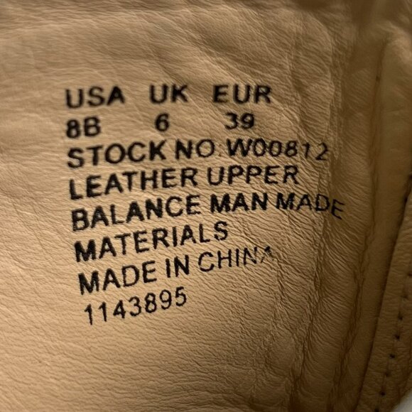 Wolverine 1000 Mile By Samantha Pleet Leather Ankle Boots Brown Women’s Size 8 B - Picture 10 of 10